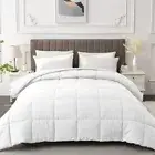 MATBEBY King Comforter Duvet Insert - All Season White Comforters King Size -...