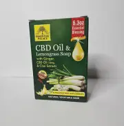 Natural Vegetable Base Oil &lemongrass Soap With Ginger & Chai Extracts