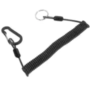 Coiled Lanyard Heavy Duty Safety Rope Retractable Fishing Lanyard Spring Lanyard