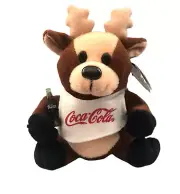 Cavanagh Coca-Cola Plush ..... Reindeer wearing Coca-cola Shirt