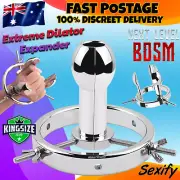 Huge Anal Spreader Expander Dilator Big Speculum BDSM Butt Plug Extender Sex Toy