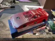 FACTORY PAINT RTR 1/24 SLOT CAR 4.5" STOCK CAR JK CHEETAH 21 HAWK 7
