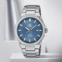 在飛比找Yahoo奇摩購物中心優惠-CASIO 卡西歐 EDIFICE 輕薄系列八角手錶 送禮首