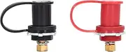 Battery Post, 2pcs Remote Battery Terminals Jumper Posts Professional Battery Jumper Post for Auto Truck Boat ATV