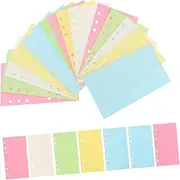 COHEALI Planner Refills Paper Loose Leaf Notebook Inserts Binder Inserts Graph Paper College Ruled Sheets