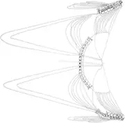 [DEARMAMY] Elegant Tassel Shoulder Chain Alloy Bikini Chain for Women Fashionable Clothing Accessory