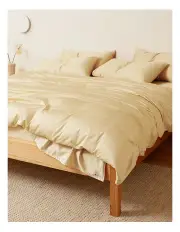 [Sheet Society] Eden Cotton Flat Sheet in Butter