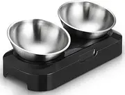 YES4PETS Stainless Steel Pet Bowl Water Bowls Portable Anti Slip Skid Feeder Dog Rabbit Cat