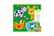 Djeco Dough Circles Modelling Dough Kids Children Creative Crafts Art Set 3y+