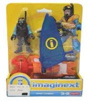 Imaginext Ocean Adventure Wind Jammer Figure Playset Fisher-Price NEW