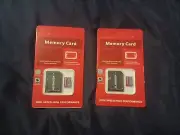 Qty-2 1TB SD Memory Card Micro sd Card Class 10 Memory Card + SD Card Adapter