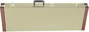 CoudarTitie Hardshell Case for Electric Guitar, Carrying Bag with Security Lock, Metal Feet for Electric Guitar, 39 Inches