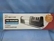 PriorityChef Professional 4 Stage Kitchen Knife Sharpener Pro Diamond
