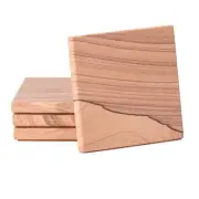 Thirstystone Sandstone Cinnabar Coasters