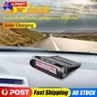Look Solar LCD Car Digital Clock with Date In-Car Temperature Display