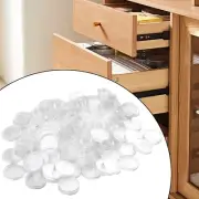 "100Pcs Clear Plastic Capsule Holder Storage Boxes for Coin Collectors"