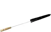 Dryer Vent Cleaner Kit Clothes Dryer Lint Brush, Flexible Vacuum Brush Washing Machine Cleaning Brush Long Coil Brushs for Refrigerator (Black, 1 Pc)