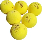 Aaranyam Callendulla Bath Bomb-Fizzy Aromatic Bath Bomb (75g Each) - Pack of - 6