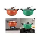 Micro Pressure Cooker Cooking Pot Kitchenware Saucepan with Lid Simmer Pot Large