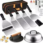 Griddle Accessories Kit - 29 PCS for Blackstone and Camp Chef. Includes Metal Sp