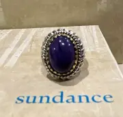 NWT Sundance Catalog Silver Gold “Unmistakably Charoite Ring” Size 6 $148