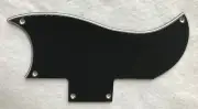Fits Gibson SG 61 Reissue Guitar pickguard Scratch Plate,3 Ply Black