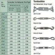 Galvanized Drop Forged Turnbuckle HOOK EYE, JAW EYE, HOOK HOOK, JAW JAW, EYE EYE