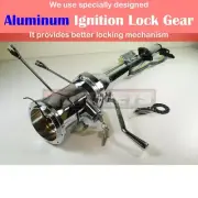 28" Chrome Automatic Tilt Steering Column Shift with Ignition Key GMChevyPontiac (for: Chevrolet)