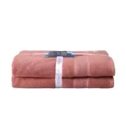 2PK Ultimate Alanya Bath Sheet/Towel 550Gsm Turkish Cotton highly absorbent Clay