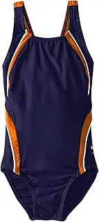 [Speedo] Big Girls' Taper Splice Pulse Back Swimsuit