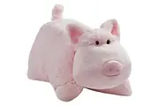 Pillow Pets Originals, Wiggly Pig, 18" Stuffed Animal Plush Toy , White