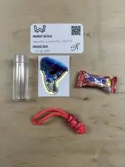WiscoWorx "Tahiti Nights OGFS" Lanyard Bead