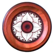 Own a Piece of Art History! Hand-Painted Wooden Plate