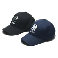 在飛比找樂天市場購物網優惠-【滿額現折300】MLB 大聯盟 老帽 洋基 黑 深藍 刺繡