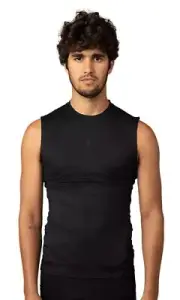 Fox Racing Tecbase Mens Sleeveless Baselayer Top Black