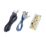 DIY Quimat Zero Delay Arcade USB Encoder Board to Joystick Kit for Mame Jamma PC