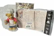 Vintage Collectible Cherished Teddies #510963 Dennis Kiss The Cook Figurine
