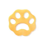 Pet Hair Remover Cat Fur Dog Hair Lint Catcher from Laundry Washing Machine Flower Yellow