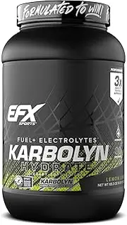 EFX Sports Karbolyn Hydrate Performance Carb with Electrolytes Lemon Lime, 1.856kg