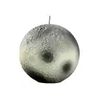 Creative Moon Scented Ball Candle …