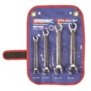 KINCROME 4 PIECE FLARE NUT SPANNER SET - IMPERIAL K3062