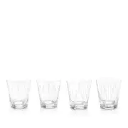 Lalique Lotus Tumblers, Set of 4