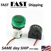 LED Digital Voltmeter Ammeter High Voltage Current AC 60-500V 0-100A Amp Meter