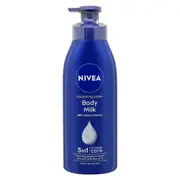 【NIVEA 妮維雅】 (4入)潤膚乳液400ml 深藍瓶 密集修護 滋潤