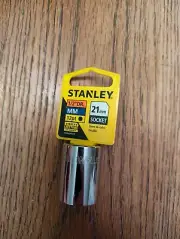 Stanley 1/2" Drive MM 12 Point 21mm Socket 88-793 Lifetime Warranty