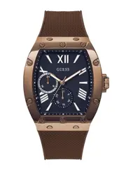 GUESS Brown Falcon Silicone Watch