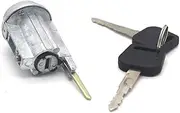 Ignition Switch Lock Barrel with Two Keys, for Toyota, 4RUNNER Tacoma 69057-35070 Lock Door Ignition Barrel