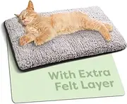 Self-Heating Blanket for Cats and Dogs 60 x 45 cm - Soft & Cuddly Cat Blanket - Noise Dampening - Washable Cover - with Non-Slip Underside