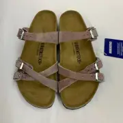Birkenstock New w/ Box Franca Lavender Blush Oiled Leather Regular - Select Size
