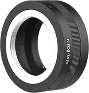 M L Lens Mount Adapter Ring Al Num Alloy For M42-Mount Lens To Eos R/Rp/Ra/R5/R6 Rf-Mount Mirrorl Camera Black